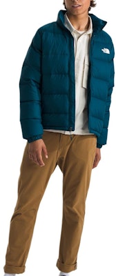 노스페이스 하이넥 퍼퍼 재킷 솔리드 로고 - 미드나잇 페트롤. NF0A88XU-1NO Shop 노스페이스 하이넥 퍼퍼 재킷 솔리드 로고 - 미드나잇 페트롤. NF0A88XU-1NO