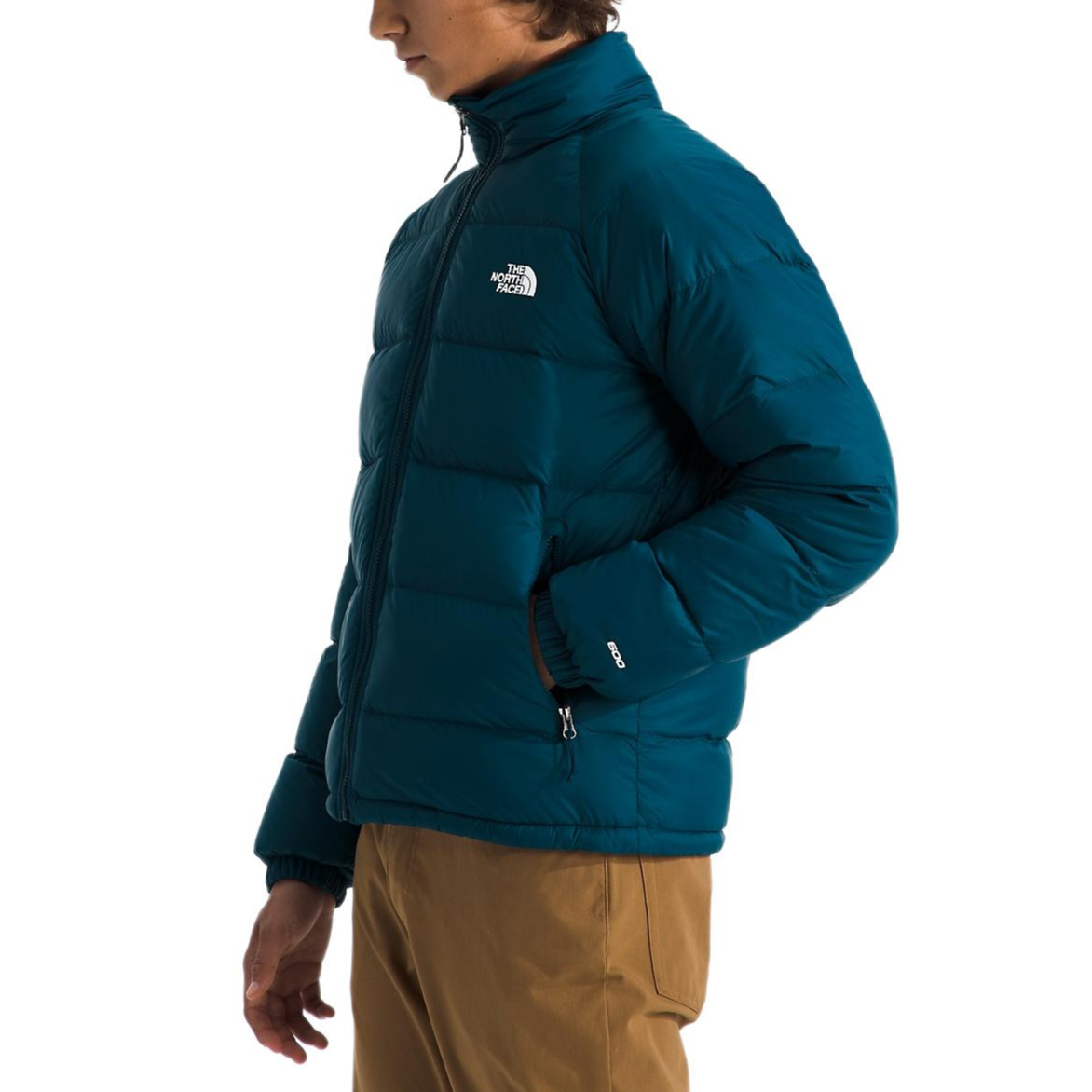 Purchase 노스페이스 하이넥 퍼퍼 재킷 솔리드 로고 - 미드나잇 페트롤. NF0A88XU-1NO