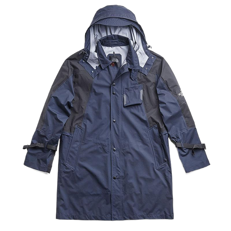 The North Face  KK GTX Light Coat Blue Logo Breathable Colorblock Jacket. NF0A3VQ3-H2G