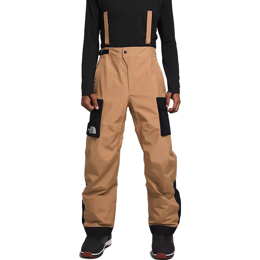 Shop THE NORTH FACE  Loose Fit Detachable Strap Overalls - Almond Butter Yellow NF0A82VA-I0J