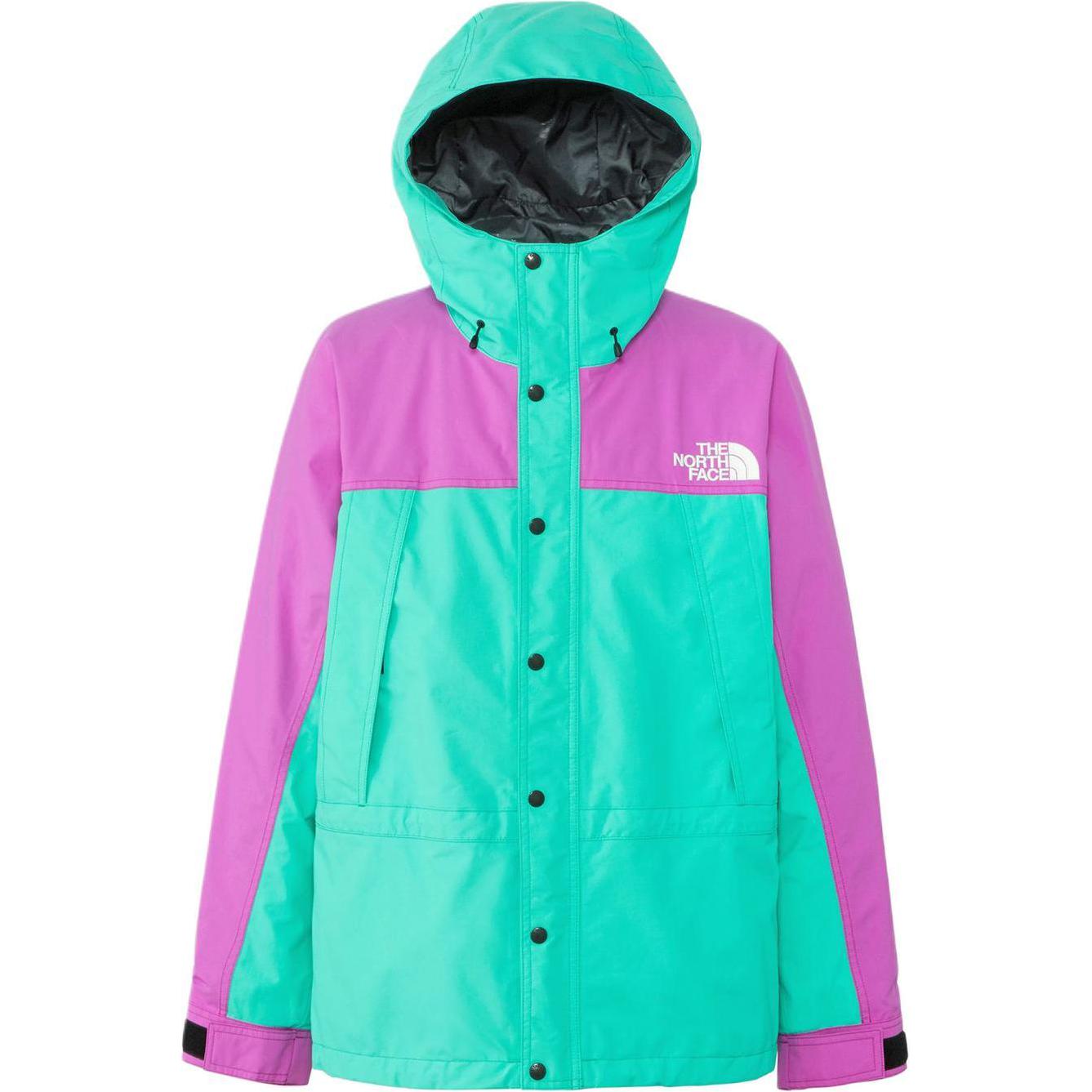 TNF  Multicolor Logo Print Colorblock Hooded Zip Jacket. NP62236-AQ 圖 2