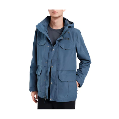 TNF Outdoor Waterproof Multi-Pocket Jacket Blue NF0A4979-N4L