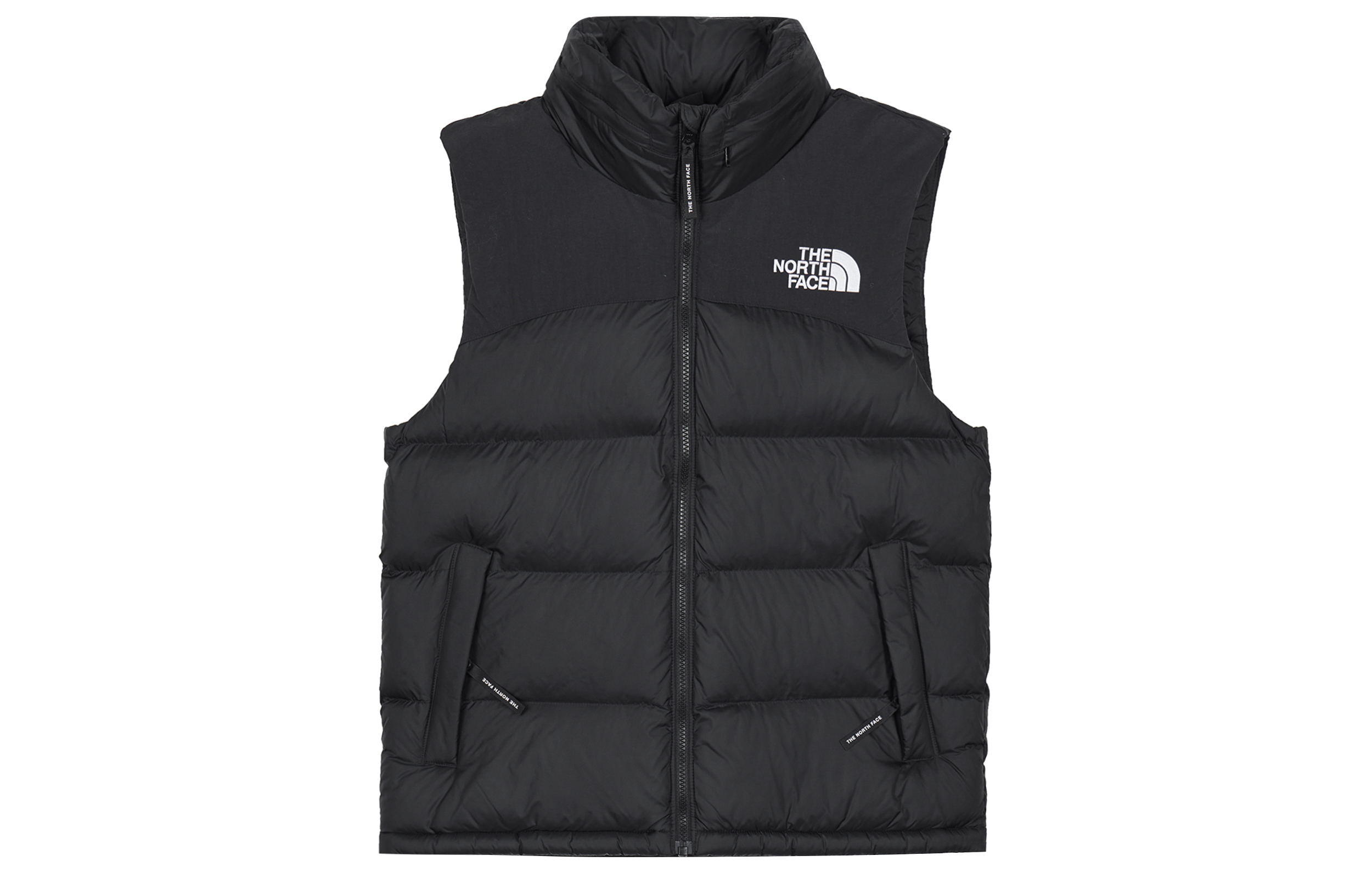 TNF  Packable Waterproof Logo Down Vest Black NV3NP50A