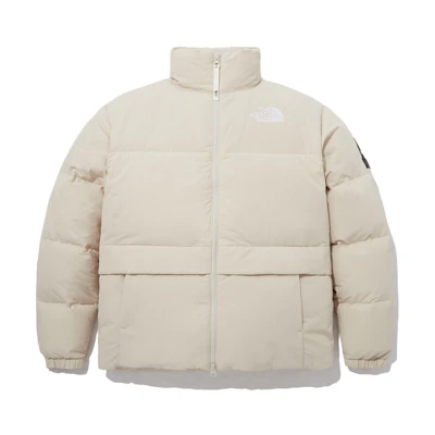 TNF Puffer Jacket with Stand Collar and Full Zip NJ1DP59K