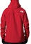Shop The North Face Red Logo Print Hooded Jacket NF0A7UTE-682