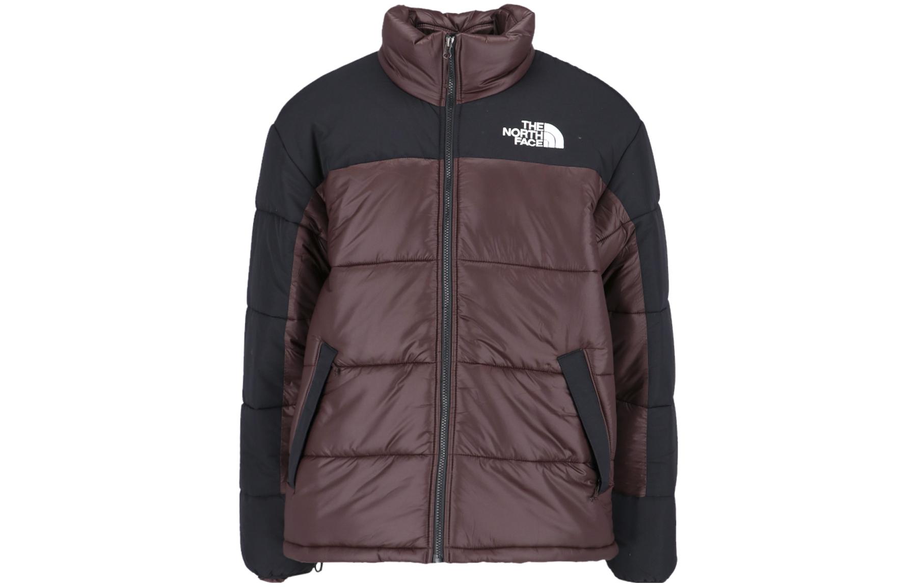 The North Face  Retro Colorblock Logo Zip Jacket - Brown. NF0A4QYZ-LOS