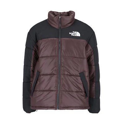 TNF Retro Colorblock Logo Zip Jacket - Brown. NF0A4QYZ-LOS