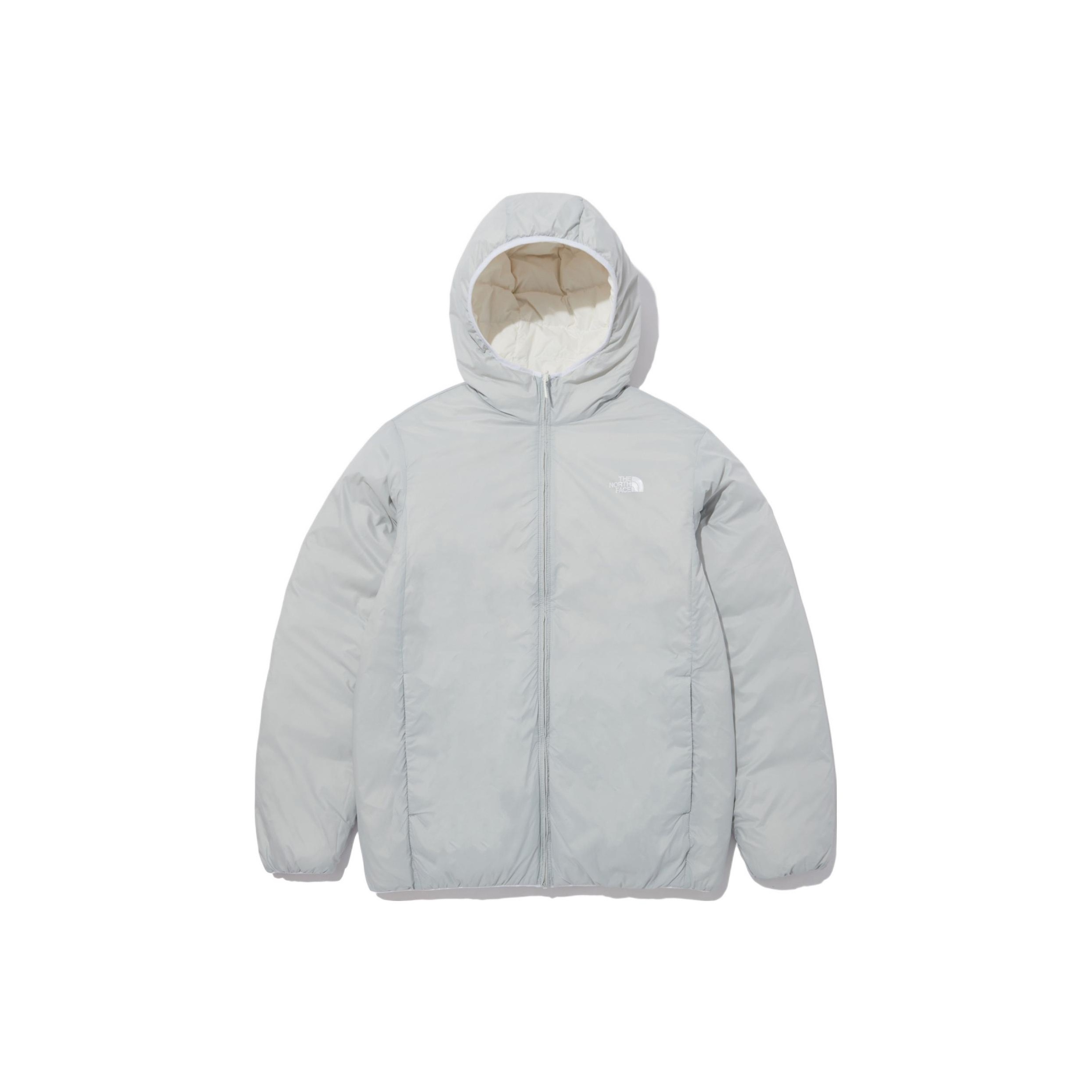 TNF  Reversible Logo Print Hooded Down Jacket White. NJ1DN63A 圖 4