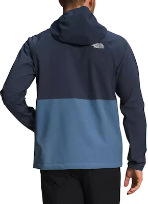 北面Logo印花蓝色连帽夹克 NF0A7ZXI-96P Lookbook 北面Logo印花蓝色连帽夹克 NF0A7ZXI-96P