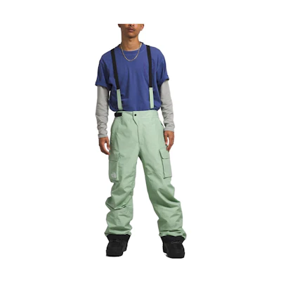 THE NORTH FACE Solid Loose Fit Straight Overalls Light Green. NF0A82VA-I0G