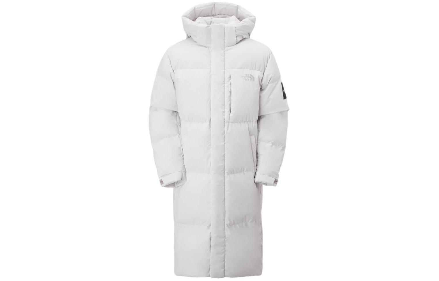 Order 노스페이스 화이트 푸퍼 다운 자켓 후드 캐주얼 루즈핏. NC1DP50K