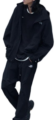 The North Face 黑色防風防曬休閒寬鬆長褲 NF0A8A8F-JK3 Sizing The North Face 黑色防風防曬休閒寬鬆長褲 NF0A8A8F-JK3