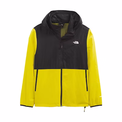 TNF Acid Yellow Colorblock Hooded Casual Jacket NF0A7QCX-P9B