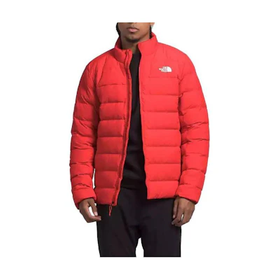 THE NORTH FACE Aconcagua 3 Red Letter Print Zip-Up Jacket NF0A84HZ-15Q