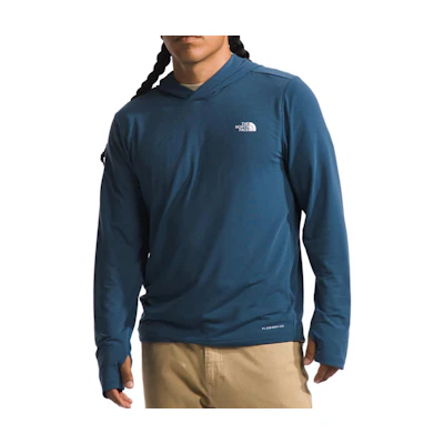 TNF Adventure Sun Outdoor Sweatshirt Dark Blue Durable Comfort NF0A86R8-HDC