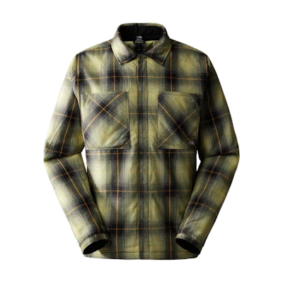 TNF Afterburner Insulated Flannel Logo Jacket Black NF0A82V3-JK3
