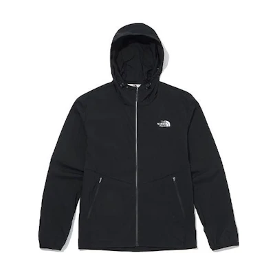 TNF Airlike Logo Hoodie Jacket Black NJ4HM06J