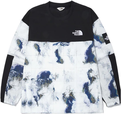 The North Face Albany 刺繡LOGO拼色圓領運動衫 藍色 男女款 NM5MN04N Buy The North Face Albany 刺繡LOGO拼色圓領運動衫 藍色 男女款 NM5MN04N