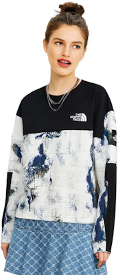 The North Face Albany 刺繡LOGO拼色圓領運動衫 藍色 男女款 NM5MN04N Purchase The North Face Albany 刺繡LOGO拼色圓領運動衫 藍色 男女款 NM5MN04N