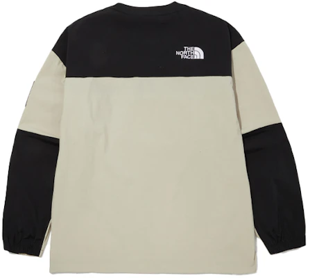 The North Face Albany 刺繡Logo復古風米色男女款圓領休閒上衣 NM5MN04L Lookbook The North Face Albany 刺繡Logo復古風米色男女款圓領休閒上衣 NM5MN04L