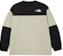Lookbook The North Face Albany 刺繡Logo復古風米色男女款圓領休閒上衣 NM5MN04L