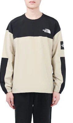 The North Face Albany 刺繡Logo復古風米色男女款圓領休閒上衣 NM5MN04L Shop The North Face Albany 刺繡Logo復古風米色男女款圓領休閒上衣 NM5MN04L