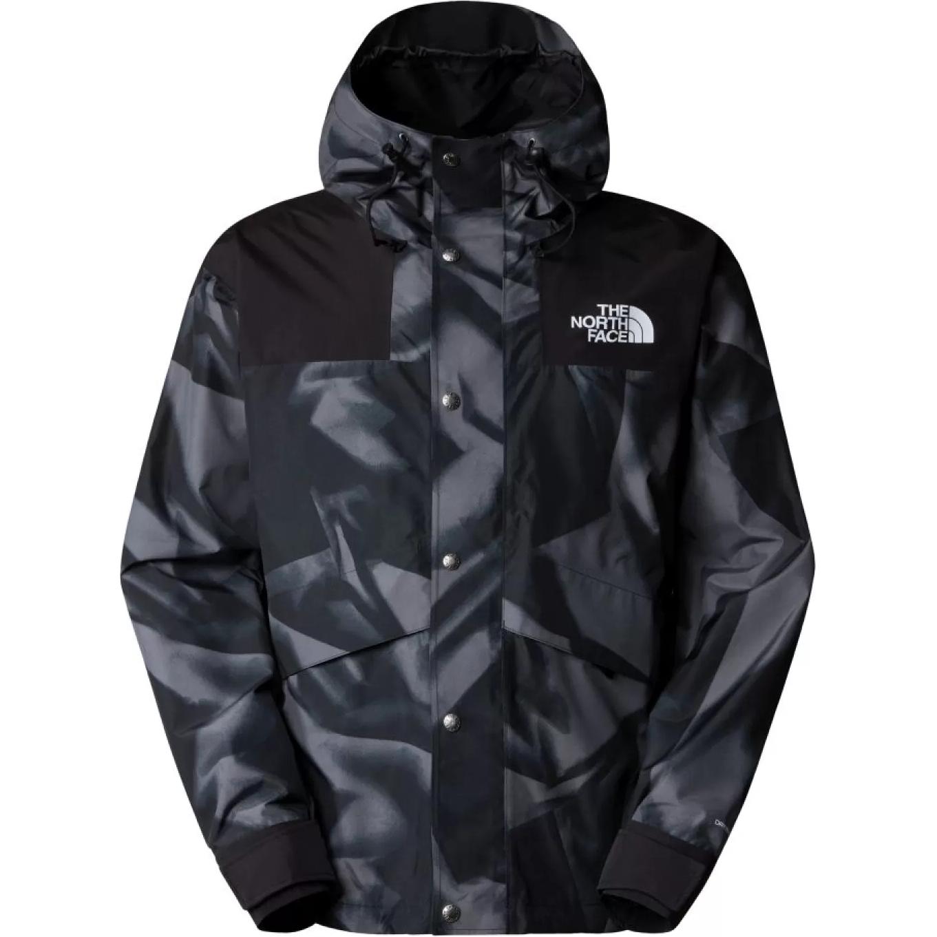 TNF All-Over Print Full-Zip Hoodie Jacket Black NF0A7UR9S-IF1
