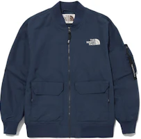 The North Face All-Round Bomber Blue Jacket - Logo Casual Fall Outerwear NJ3BN02L The North Face All-Round Bomber Blue Jacket - Logo Casual Fall Outerwear NJ3BN02L