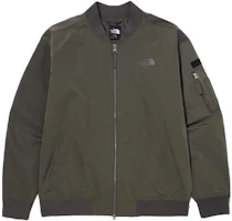 The North Face All-Round Bomber Solid Green Sports Jacket NJ3BN02C The North Face All-Round Bomber Solid Green Sports Jacket NJ3BN02C