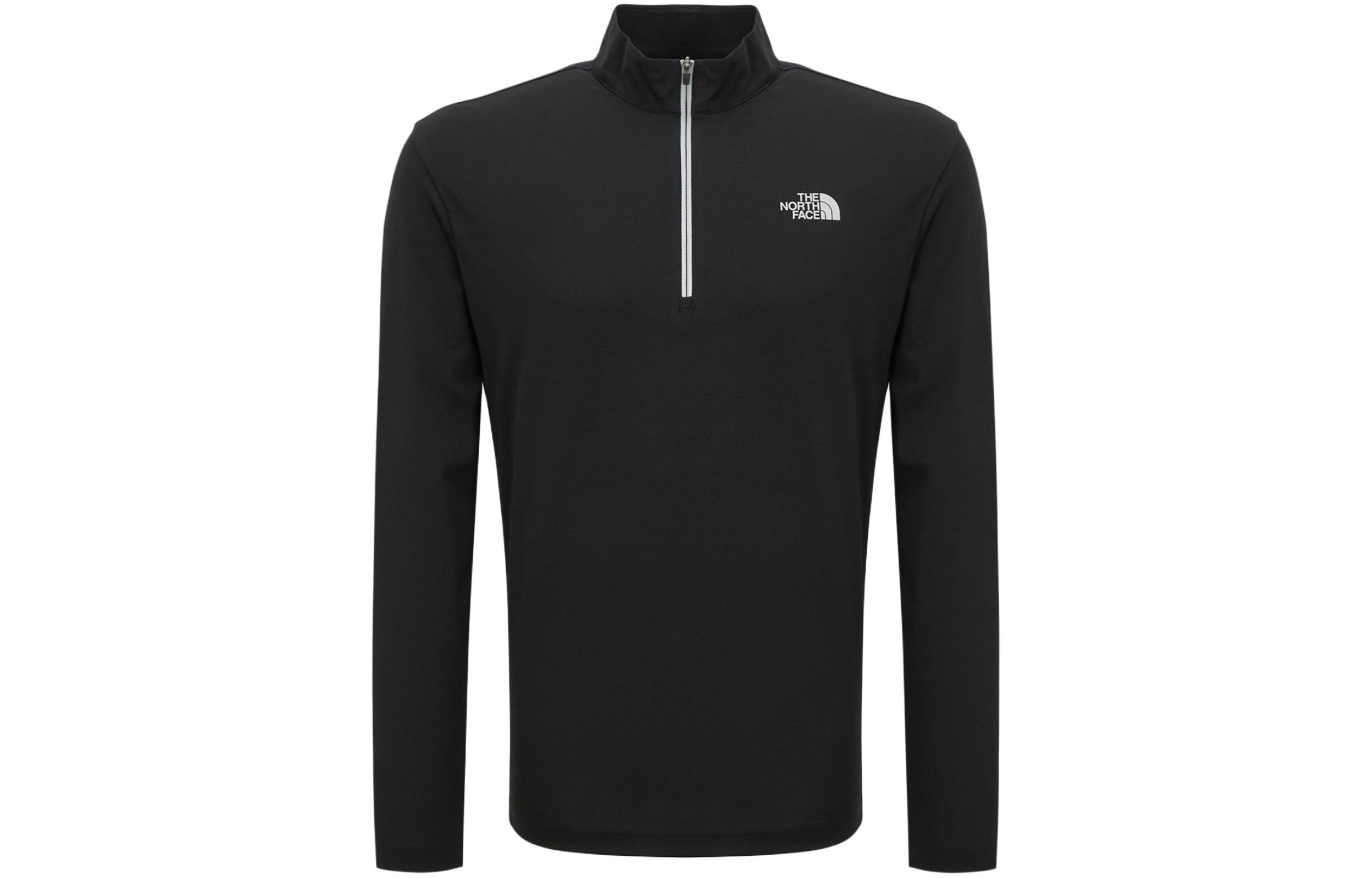 TNF All Day Tech Half-Zip Long Sleeve Sweatshirt Black Unisex NT7LQ01A