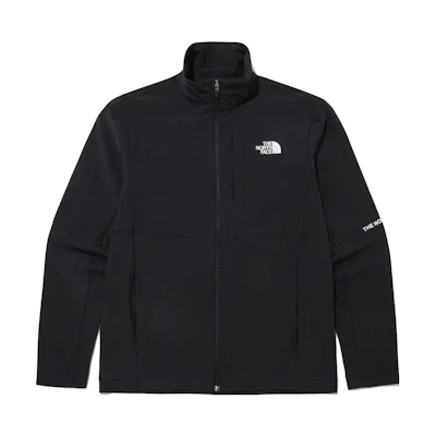 TNF All Train Solid Zip-Up Jacket Unisex Black NJ5JP20A