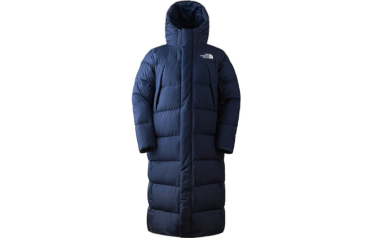 TNF Alpine Blue Waterproof Logo Puffer Jacket NF0A81RJ-8K2