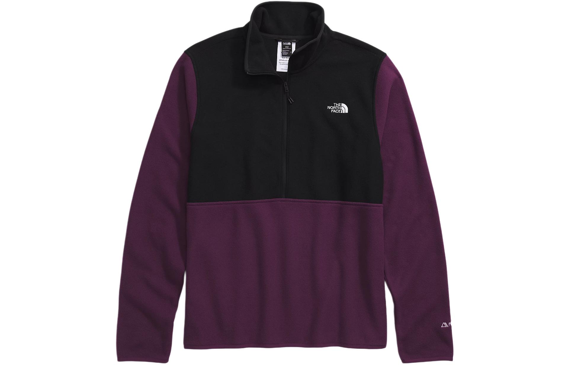 TNF Alpine Polartec® 100 ½-Zip Pullover Jacket Purple/Black NF0A7ZX7-6NR