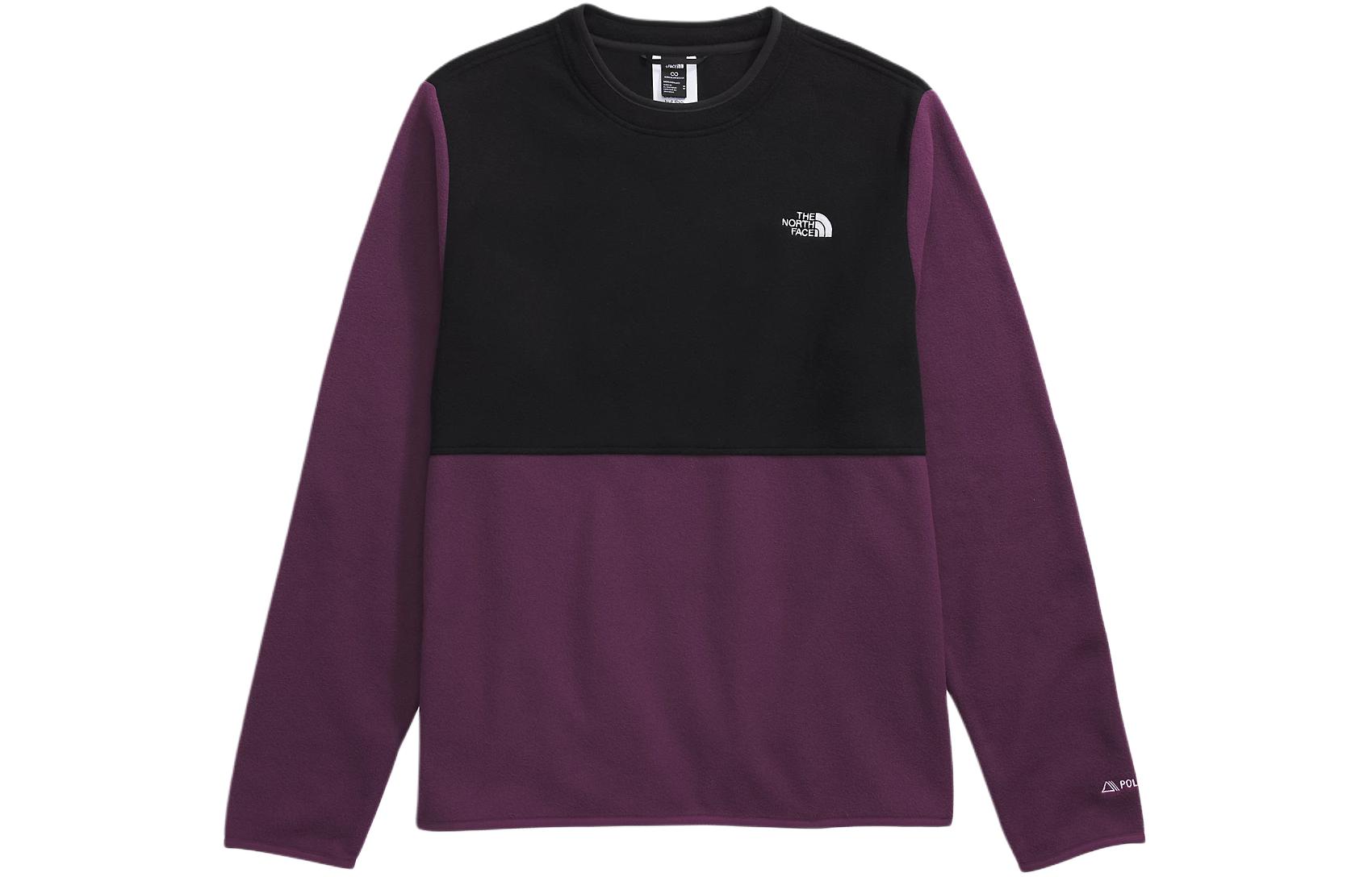 TNF Alpine Polartec® 100 Crew Sweatshirt Purple/Black NF0A84QF-6NR