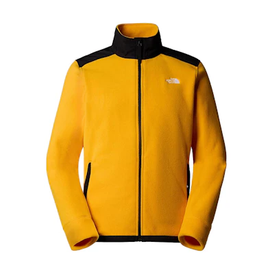 TNF Alpine Polartec® 200 Fleece Retro Colorblock Jacket Gold Mens NF0A7WWL-ZU3