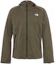 Buy The North Face 高山條紋橄欖綠拉鍊連帽外套 NF0A7RB-D21