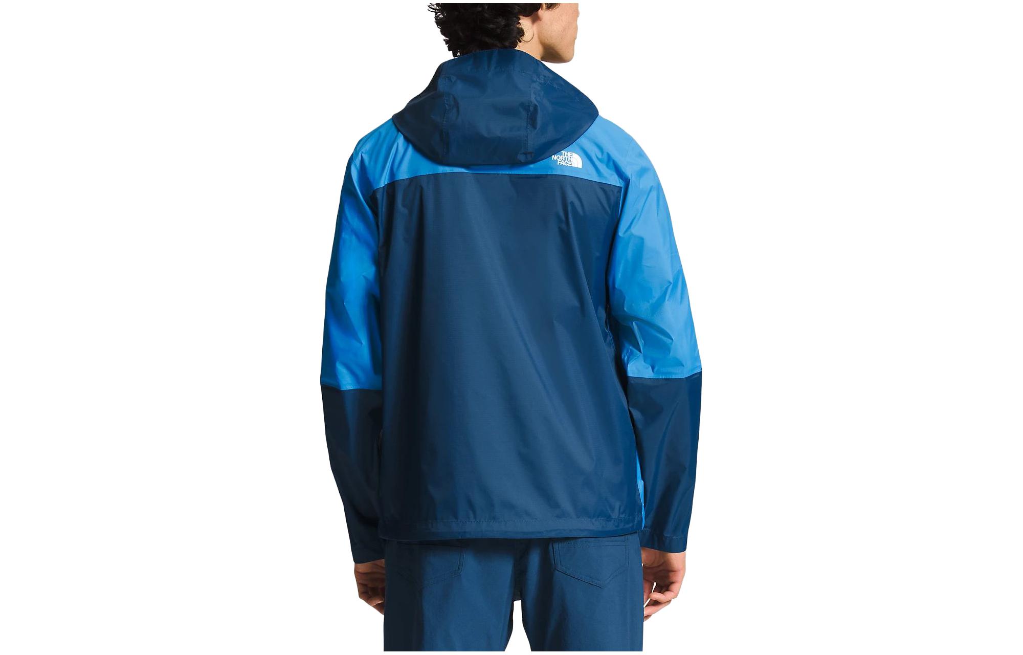 TNF Alta Vista Colorblock Logo Hoodie Waterproof Jacket Men Blue NF0A7QAW-TV1 圖 3