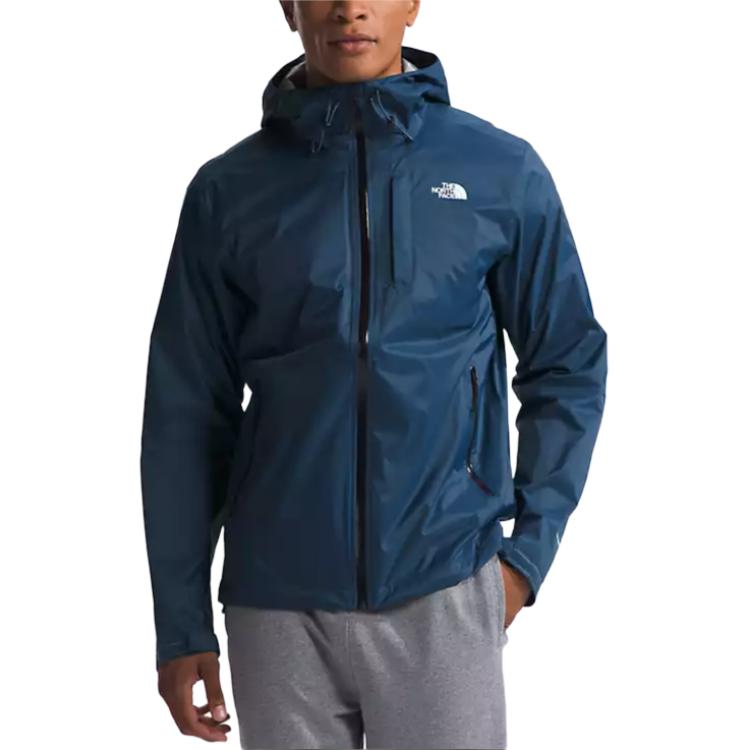 Lookbook The North Face Alta Vista 防水透氣連帽外套 藍色 NF0A7QAW-4GC