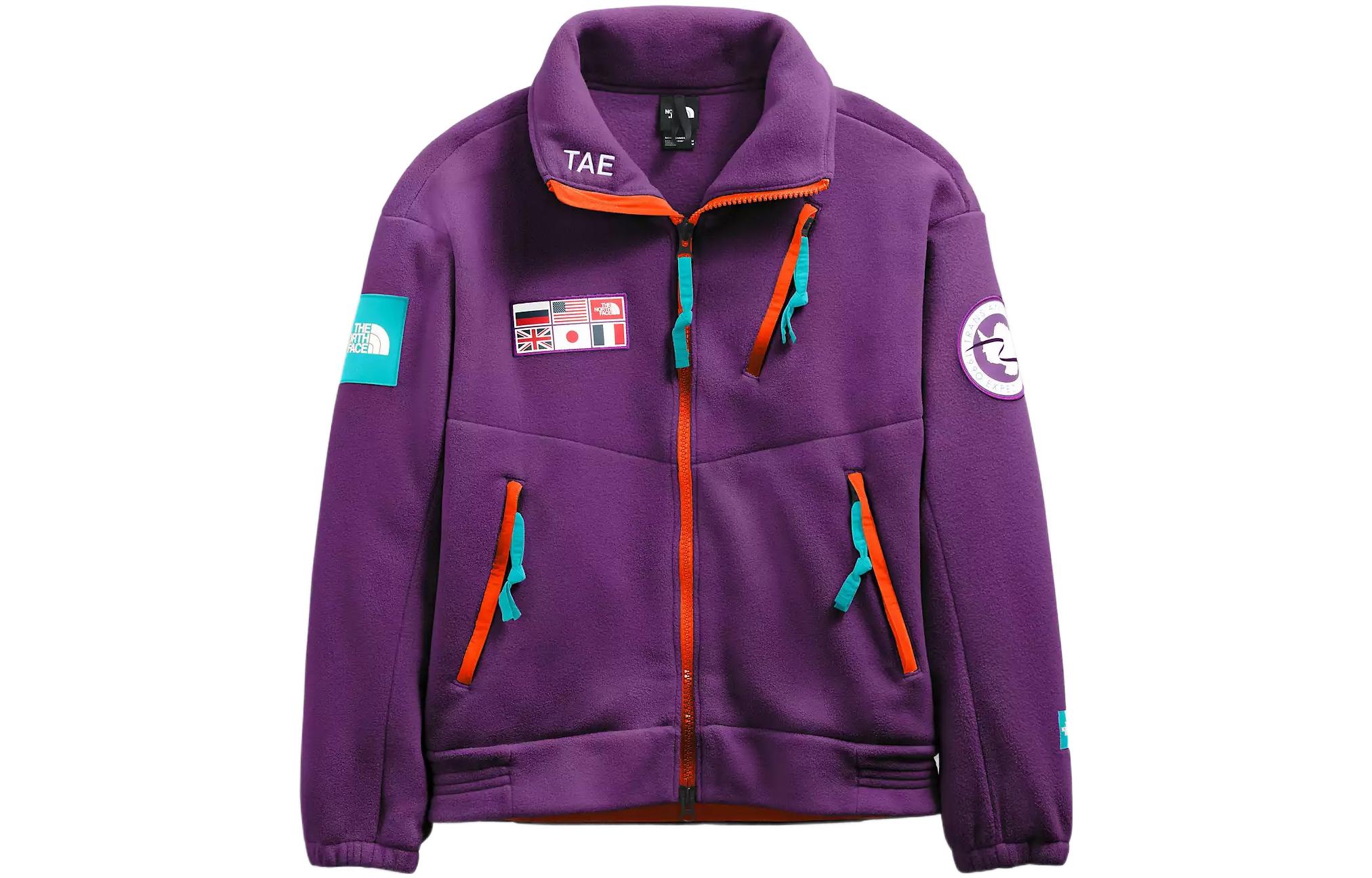 The North Face Antarctic Series Logo Fleece Jacket Unisex Purple NF0A5GF1-JC0