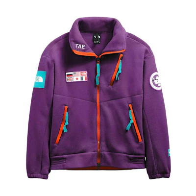 TNF Antarctic Series Logo Fleece Jacket Unisex Purple NF0A5GF1-JC0