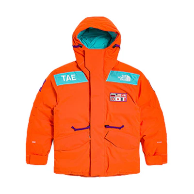 TNF Antarctica Series Himalayan Down Parka Jacket Orange Unisex Winter. NF0A5GF2-A6M