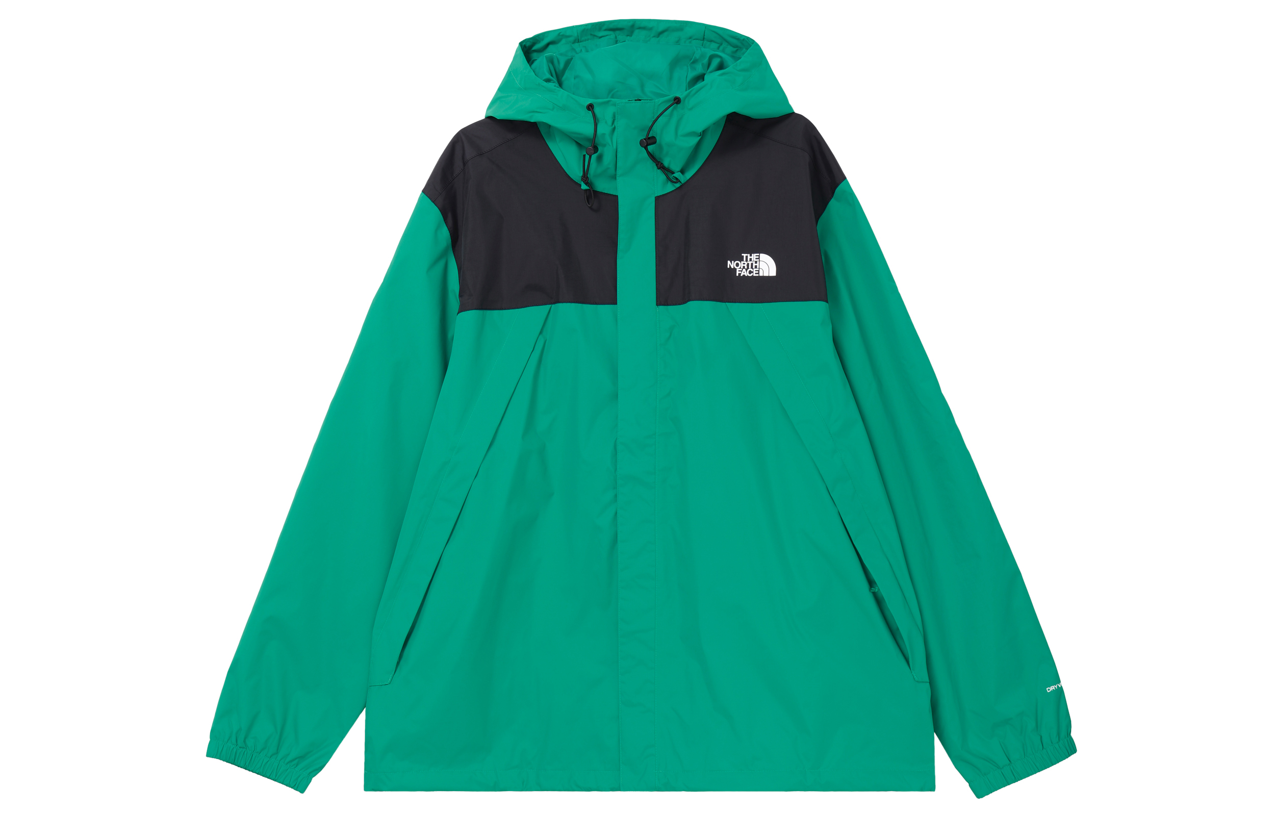 The North Face Antora  Waterproof Colorblock Hooded Jacket Green NF0A7QEY-KO4