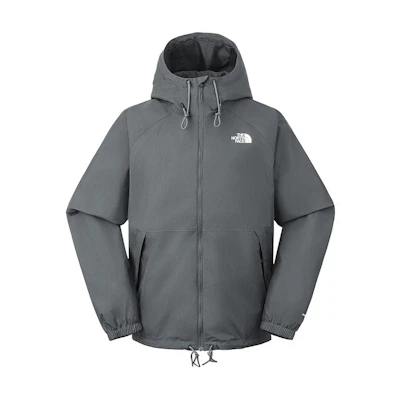 TNF Antora Waterproof Outdoor Jacket Pearl Grey. NF0A8C5K-0UZ