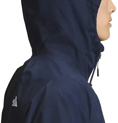 The North Face Antora Jaket Zip Hoodie Lelaki Hitam Biru Logo Print Colorblock NF0A7QF3-TK5 Details for The North Face Antora Jaket Zip Hoodie Lelaki Hitam Biru Logo Print Colorblock NF0A7QF3-TK5