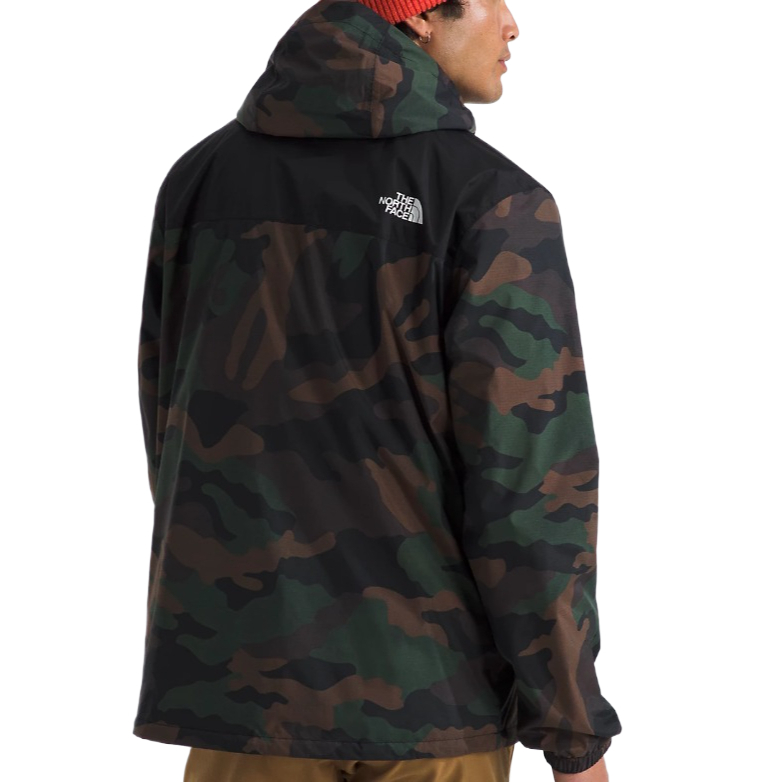 TNF Antora Black Camo Logo Embroidered Outdoor Hooded Jacket NF0A7QEY-5IV 圖 3