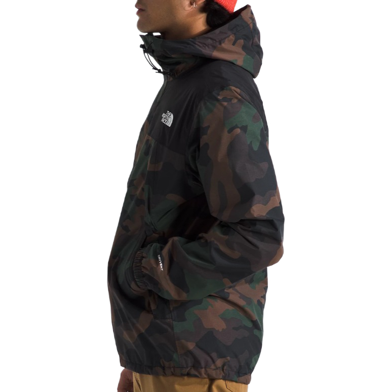 TNF Antora Black Camo Logo Embroidered Outdoor Hooded Jacket NF0A7QEY-5IV 圖 4