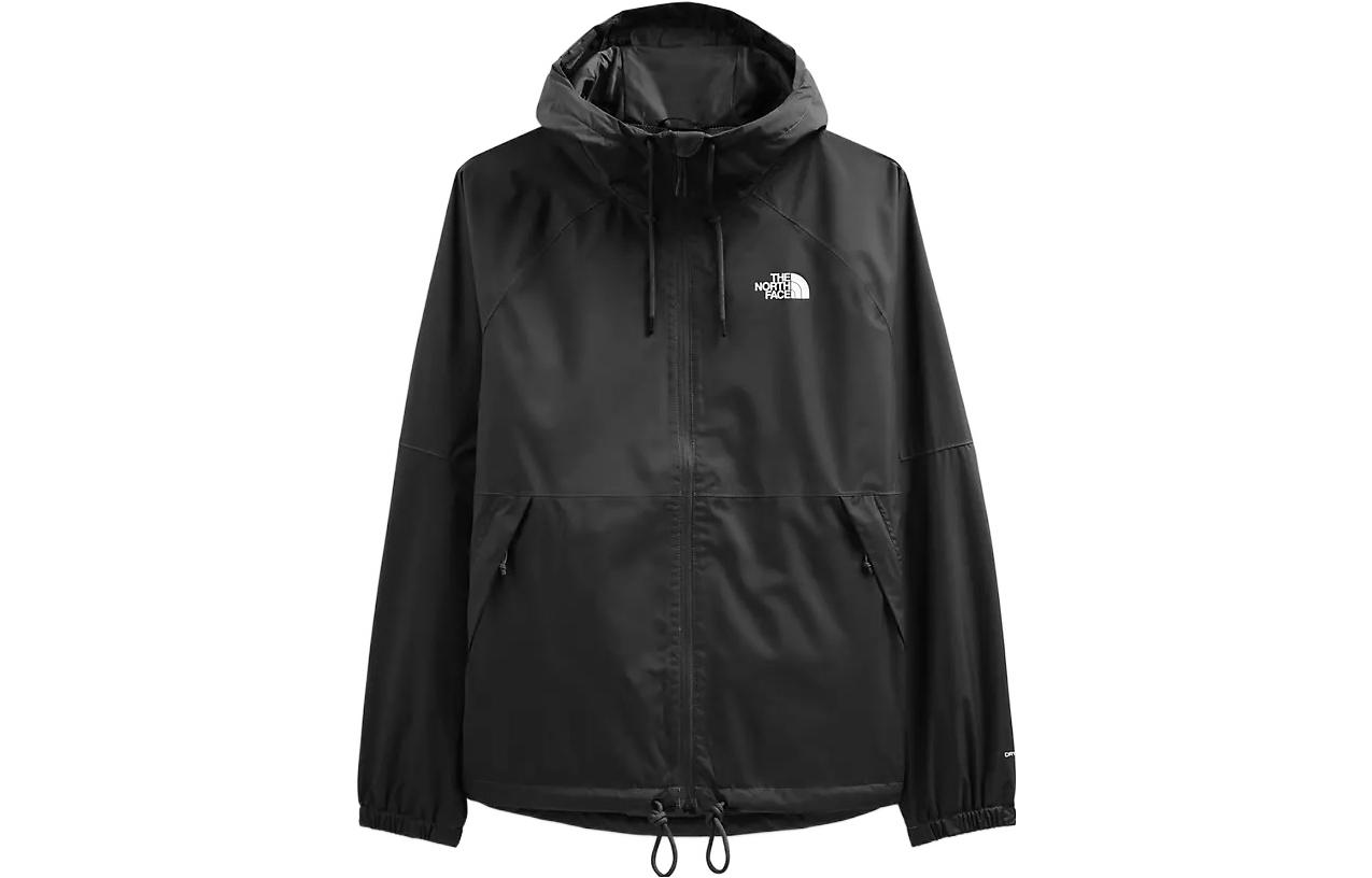 TNF Antora Black Waterproof Breathable Hooded Jacket NF0A7QF3-JK3