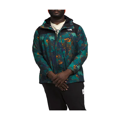 TNF Antora Camouflage Waterproof Windbreaker Jacket - NF0A84K1-O27