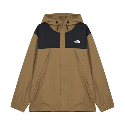 TNF Antora Colorblock Hooded Zip Jacket Brown Outerwear NF0A7QEY-YW2
