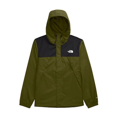 TNF Antora Colorblock Hoodie Zip Jacket Green/Black NF0A7QEY-4FR